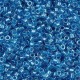 Miyuki delica kralen 11/0 - Sparkling aqua lined crystal DB-905